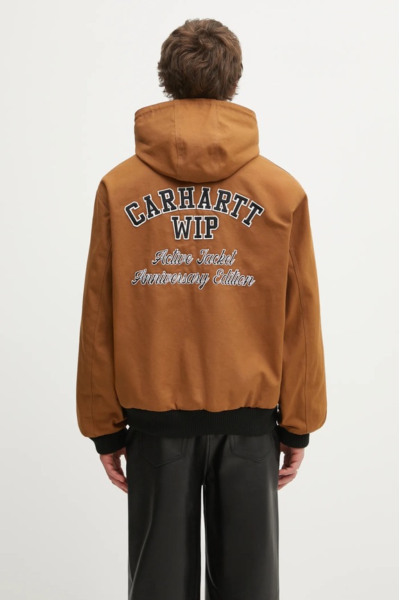 Carhartt WIP reversible jacket 50 Years Anniversary OG Active Jacket Leather I035967.3R0XX black
