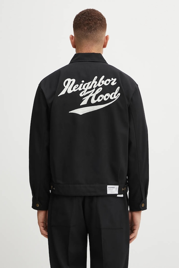 Abbigliamento NEIGHBORHOOD giacca ZIP WORK 252TSNH.JKM03 nero