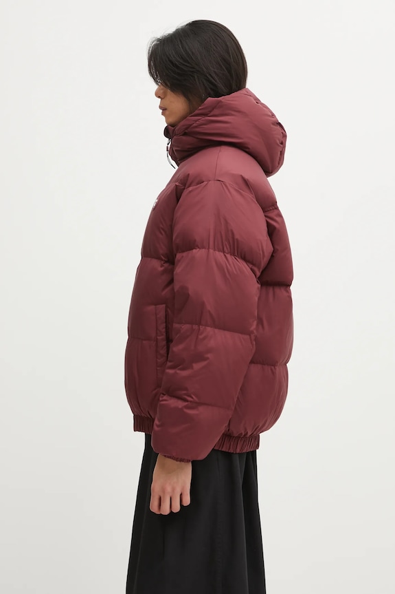 Páperová bunda AAPE 29.5" Now AAPDNM7725XXP burgundské AW25