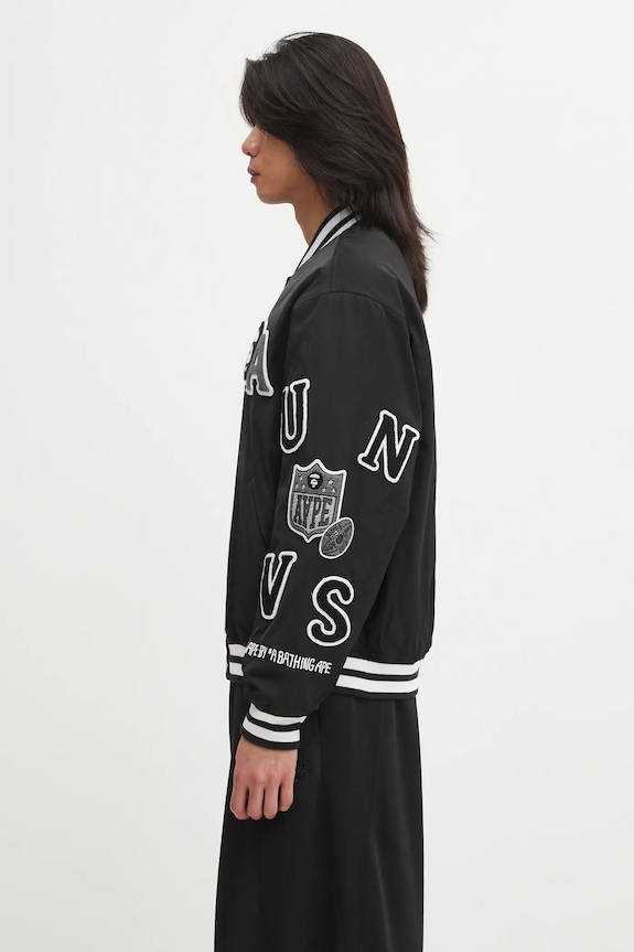 Куртка-бомбер AAPE Main AAPJKM7742XXP чёрный AW25