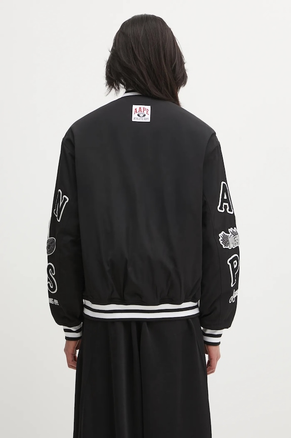 Одежда Куртка-бомбер AAPE Main AAPJKM7742XXP чёрный