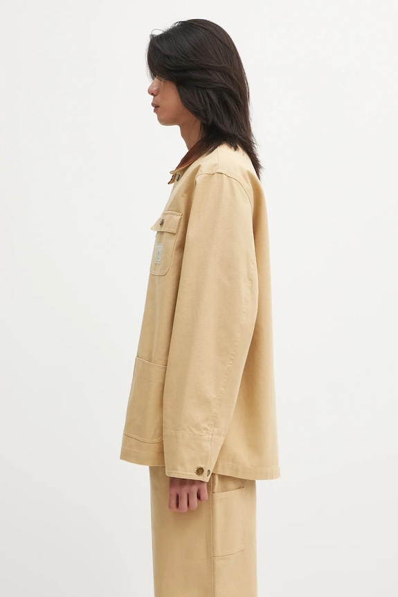 Sporty & Rich cotton jacket SRHWC Painters JA06965305BE09 beige AW25