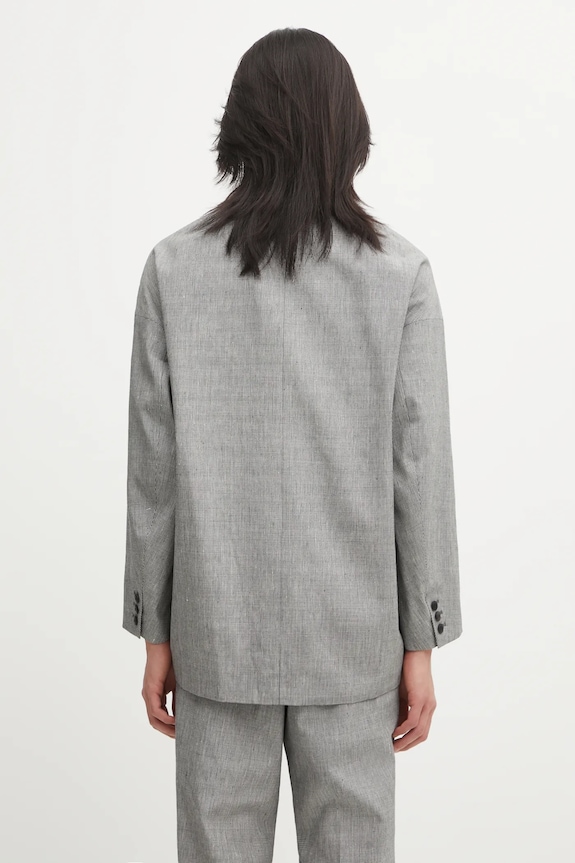 Îmbrăcăminte Visvim jachetă cu lână HAMMONS JKT SANTOME 125205013010 negru