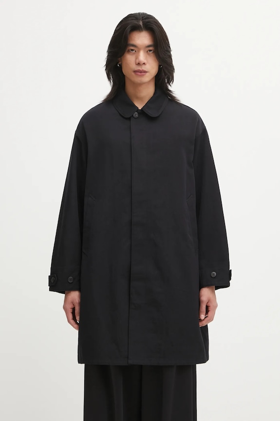 Visvim jachetă din amestec de lână BALMAT SOUTIEN cu captuseala negru 125205013013