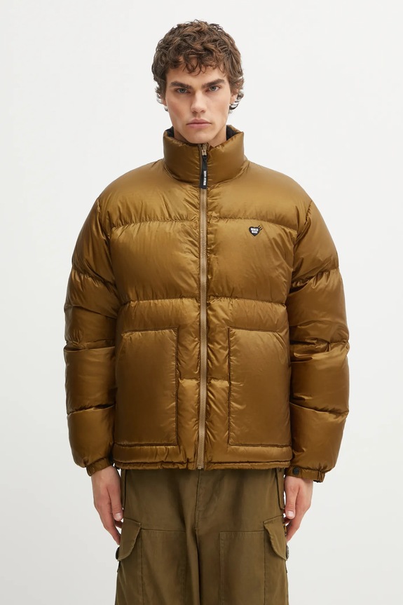 Human Made kurtka dwustronna REVERSIBLE DOWN bez kaptura czarny HM30JK034