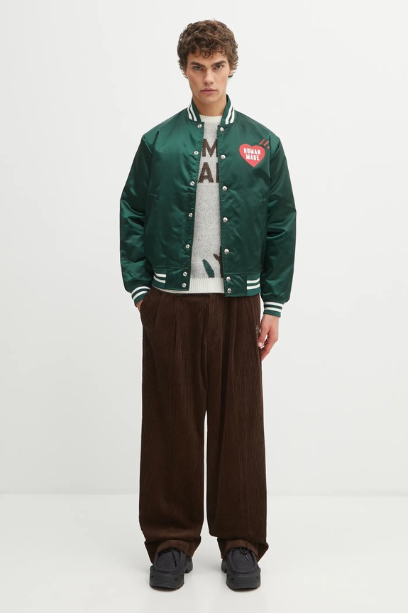Куртка-бомбер Human Made NYLON STADIUM HM30JK038