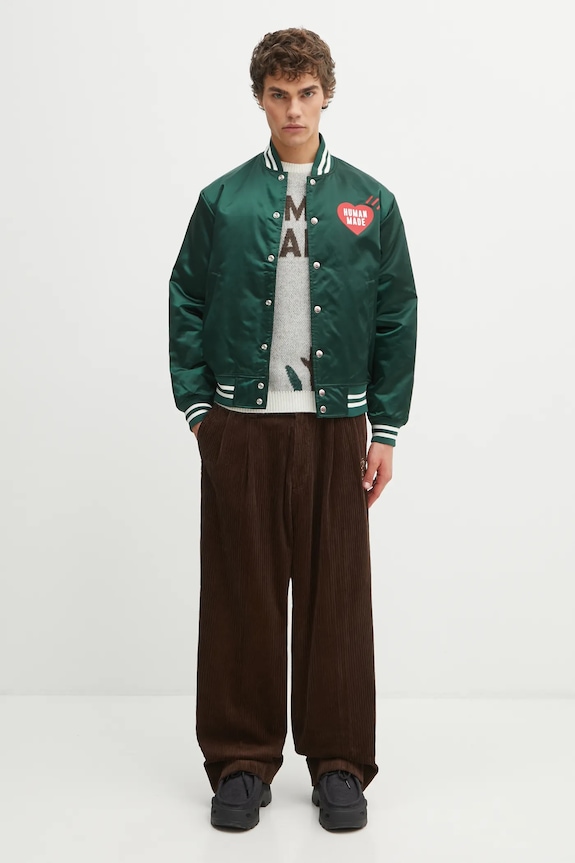 Куртка-бомбер Human Made NYLON STADIUM HM30JK038