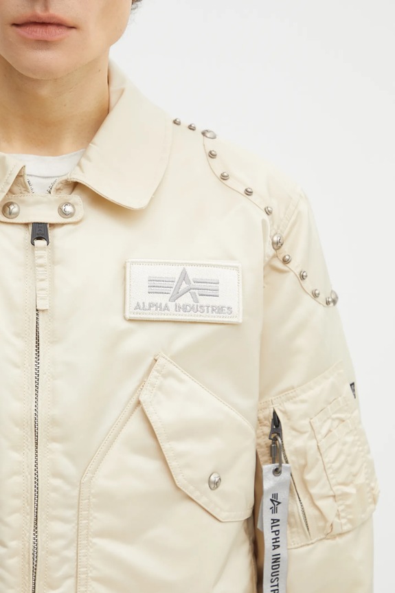 Alpha Industries bomber jacket 258150 beige
