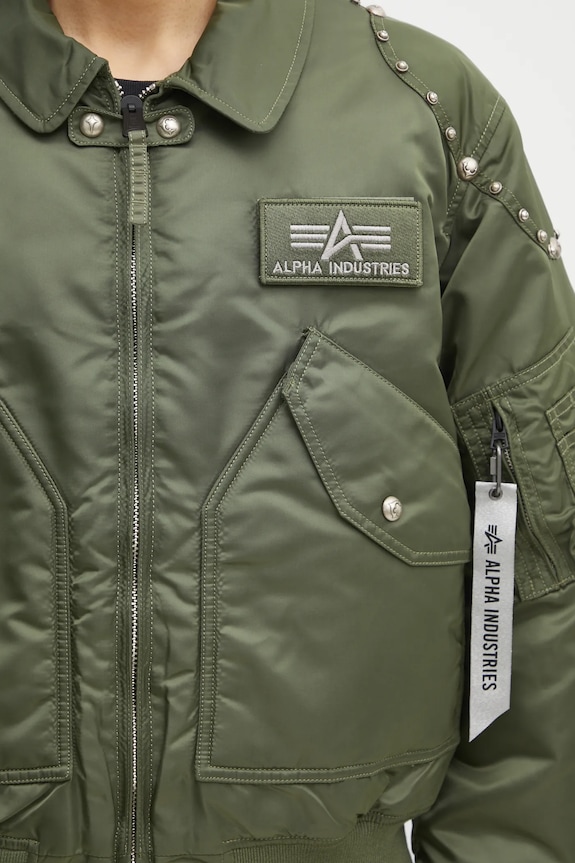 Alpha Industries bomber jacket 258150 green