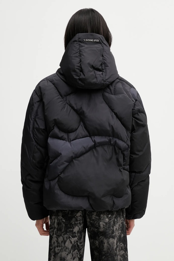 Odzież A Bathing Ape kurtka puchowa Mega Color Camo 001DNL801306M czarny
