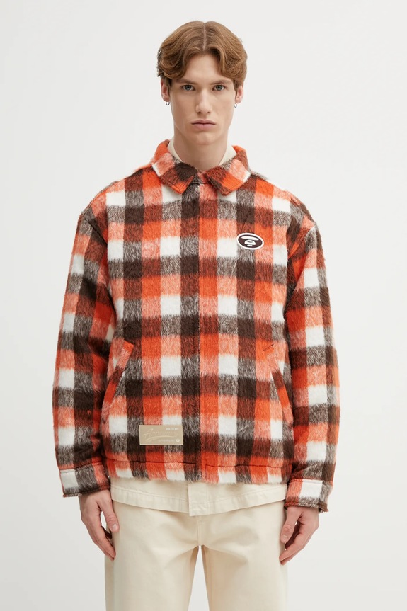 Bunda AAPE oranžová AAPJKM7743XXP