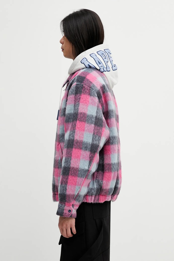 AAPE kurtka AAPJKM7743XXP szary AW25