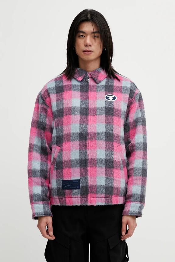 AAPE kurtka szary AAPJKM7743XXP