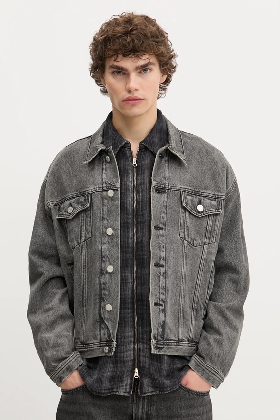 Τζιν μπουφάν Won Hundred 3860.15098 γκρί AW25