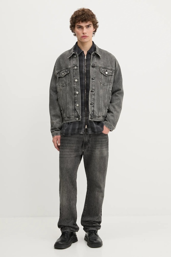 Τζιν μπουφάν Won Hundred γκρί 3860.15098