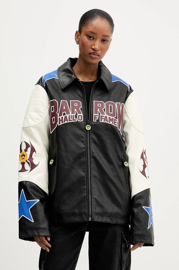 Ρούχα Μπουφάν Barrow F5BWUAJK041 μαύρο