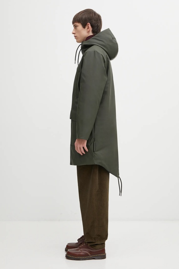 Odzież Rains parka Nome Long Parka W3T3 21460.03 zielony