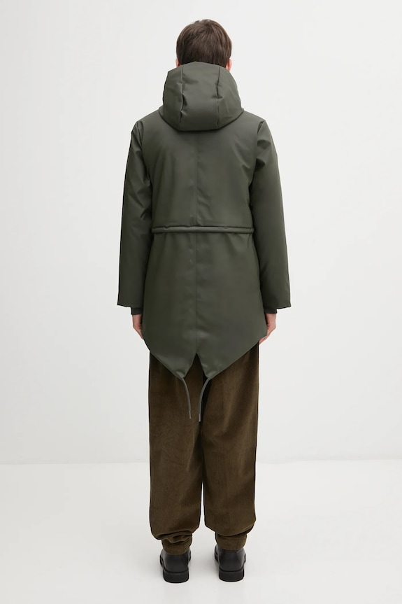 Rains parka Nome String W Parka W3T3 21500.03 zielony