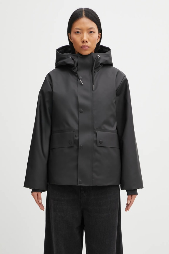 Rains kurtka Nome Short W Parka W3T3 21490.01 czarny AW25
