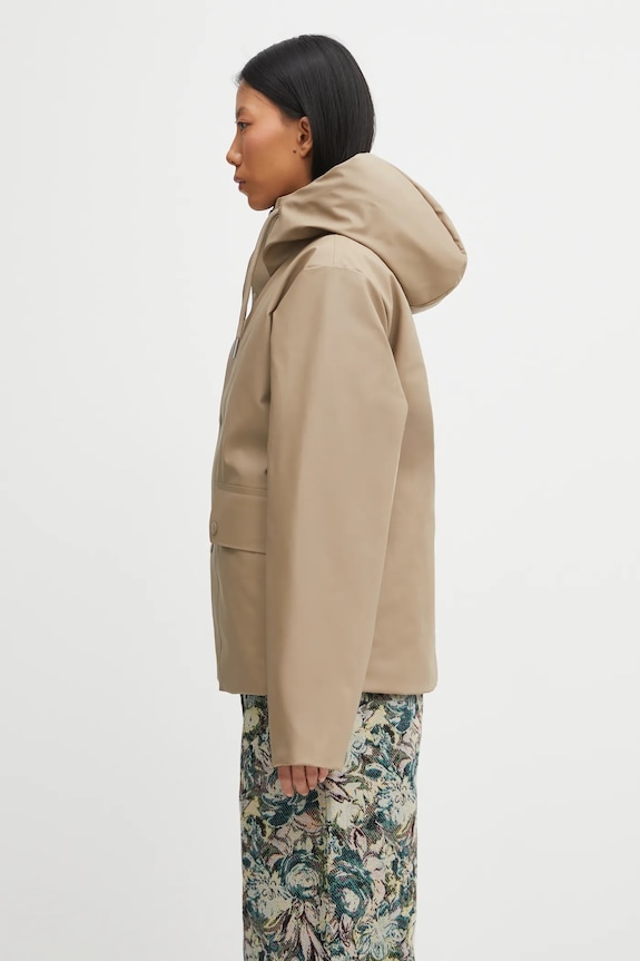 Rains kurtka Nome Short W Parka W3T3 beżowy 21490.133