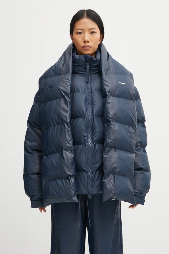 Rains x Umbro kurtka przeciwdeszczowa 20890.142 niebieski AW25