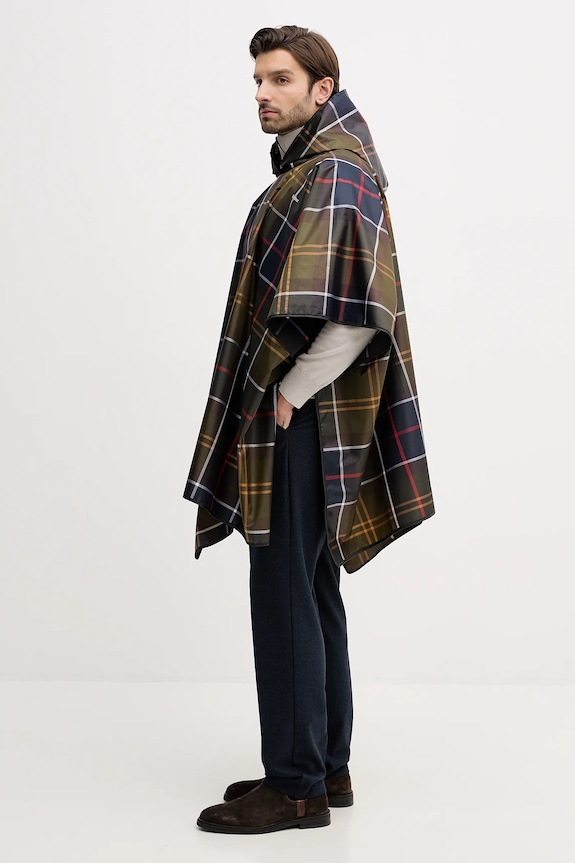 Пончо Barbour зелений UAC0214
