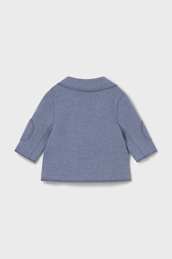 Mayoral Newborn jachetă pentru bebeluși din bumbac 2407.1M.Newborn.9BYA albastru AW25