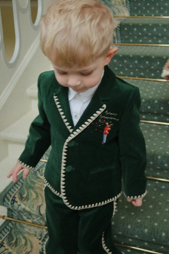 Konges Sløjd gyerek bársonykabát ROCKY BLAZER KS104412.9BYA