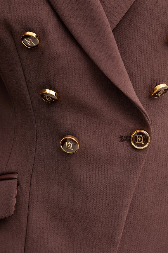 Elisabetta Franchi zakó GI17456E2 barna