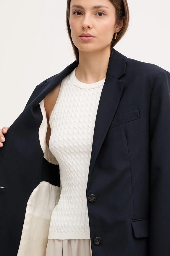 Pamučni sako Tommy Hilfiger WW0WW46808