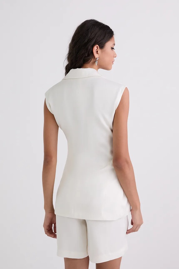 Ruházat Karl Lagerfeld mellény A3W14043 bézs