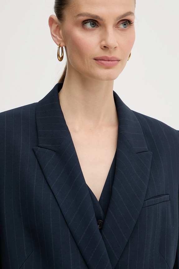 BOSS marynarka Janka-DB2 niebieski 50548492