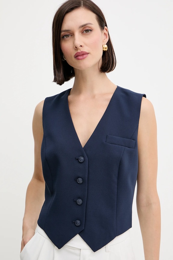 Guess gilet THEOLINE blu navy W5YH55.WGHC2