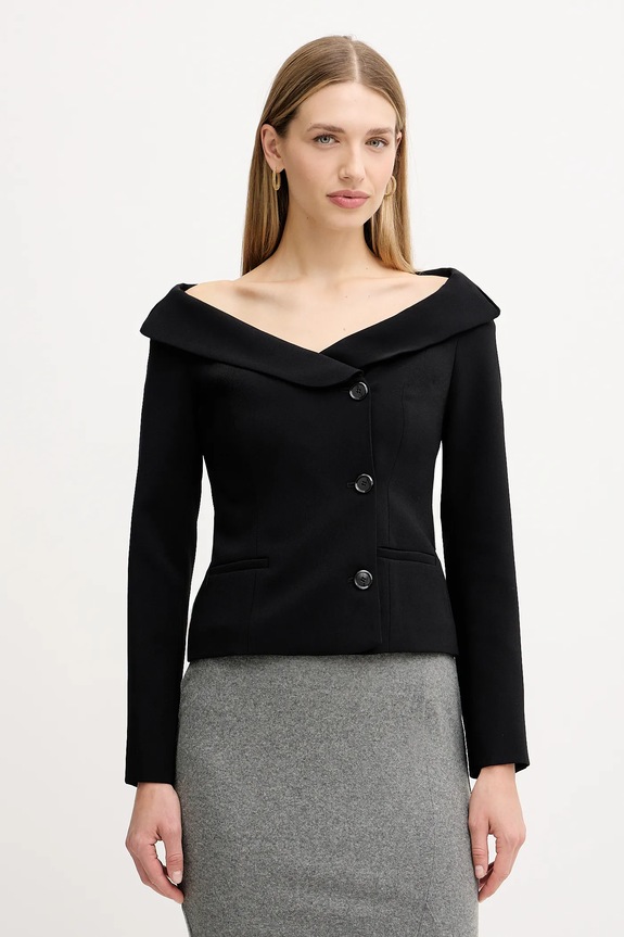 Σακάκι Pinko ύφασμα μαύρο 106132.A304