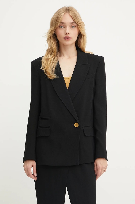 Marciano by Guess marynarka ARIANA tkanina czarny 5YGN15.7341A