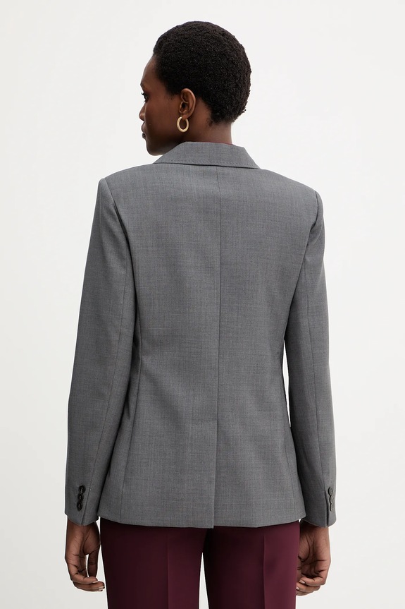 Îmbrăcăminte Weekend Max Mara geacă de lână ORNATI 2525046012600 gri