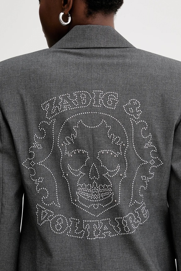 ZADIG&VOLTAIRE giacca WWBL01946 grigio