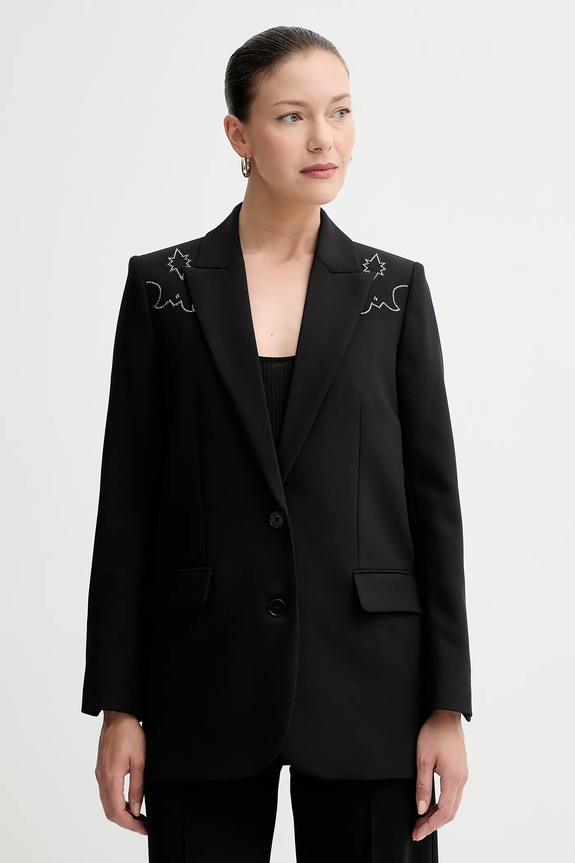 Σακάκι ZADIG&VOLTAIRE ύφασμα μαύρο WWBL01947