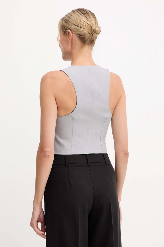 Abbigliamento Patrizia Pepe gilet 2C1652.A498 grigio