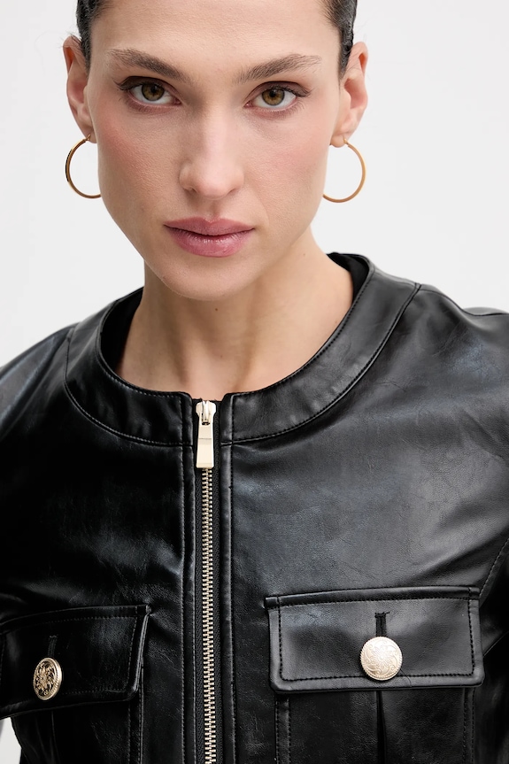 Sisley kurtka czarny 24IMLN05V