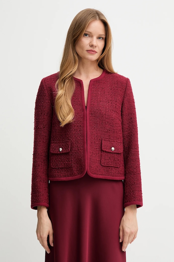 Joop! sacou cu captuseala burgundia 30048584