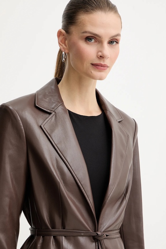 Marciano by Guess marynarka GLADYS brązowy 5BGN04.7389A