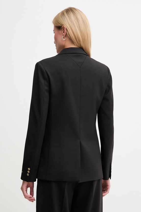 Oblačila Suknjič z dodatkom volne Tommy Hilfiger WW0WW46662 črna