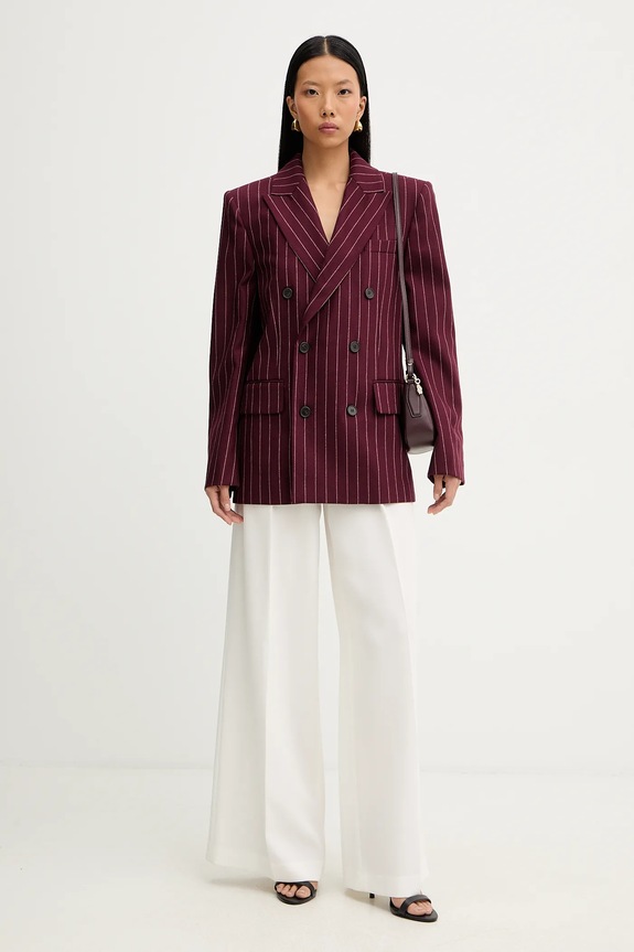 MAX&Co. jachetă din amestec de lână 2528046042200 burgundia AW25