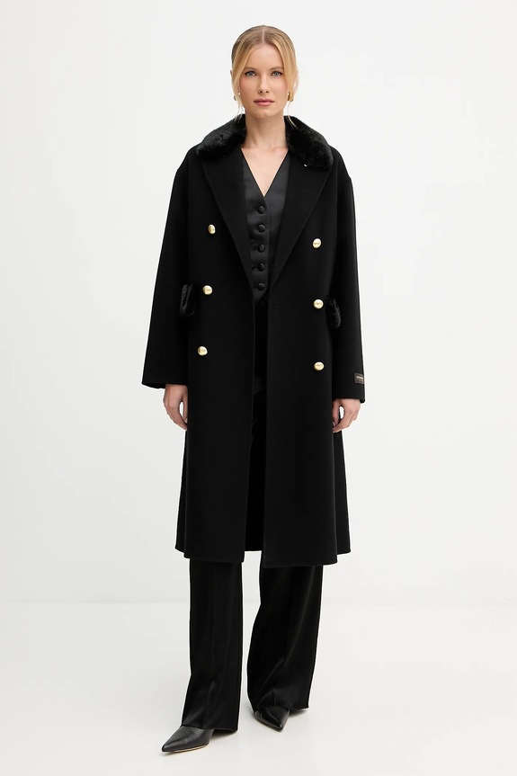 Luisa Spagnoli gilet 542471 nero AW25