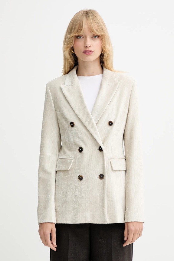 Σακάκι Marella ύφασμα μπεζ 2523916074200