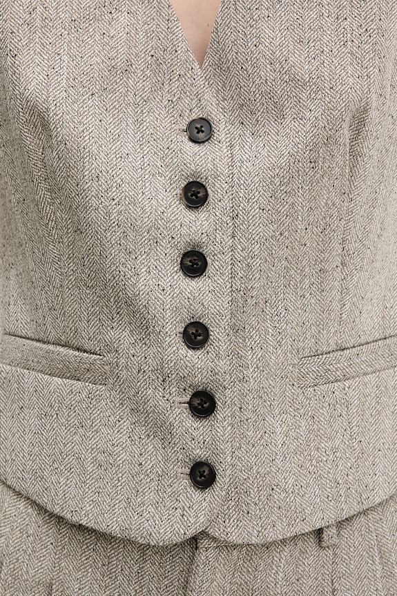 Γιλέκο Pedro del Hierro 7312262 μπεζ