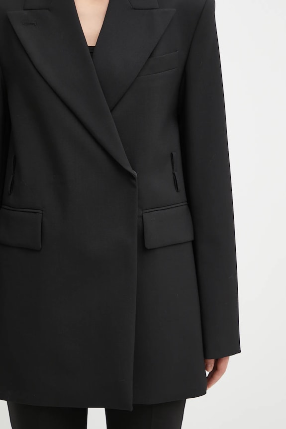 Sportmax giacca in lana TUBINGA 2522046051600 nero