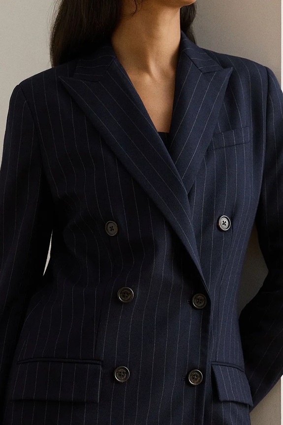 Lauren Ralph Lauren marynarka granatowy 200979816