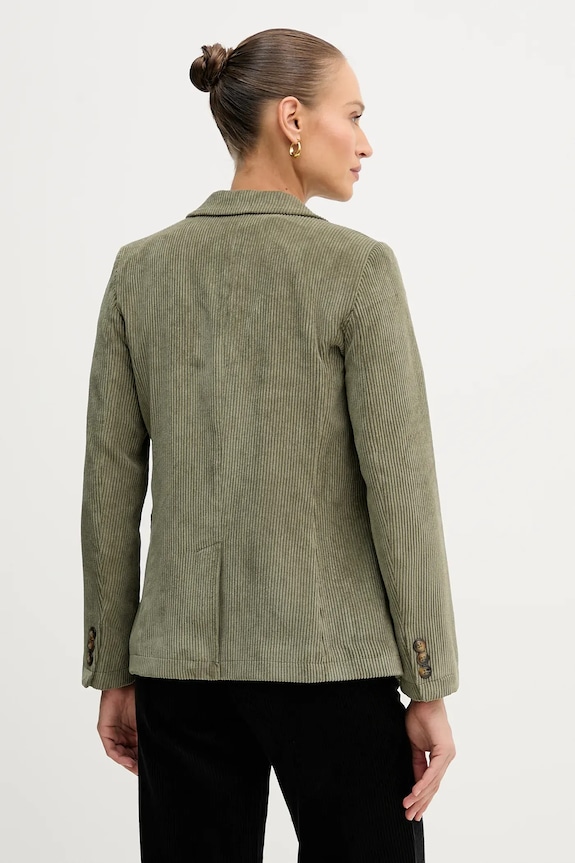 Abbigliamento United Colors of Benetton blazer con aggiunta di lana 2Q5GDW03I verde